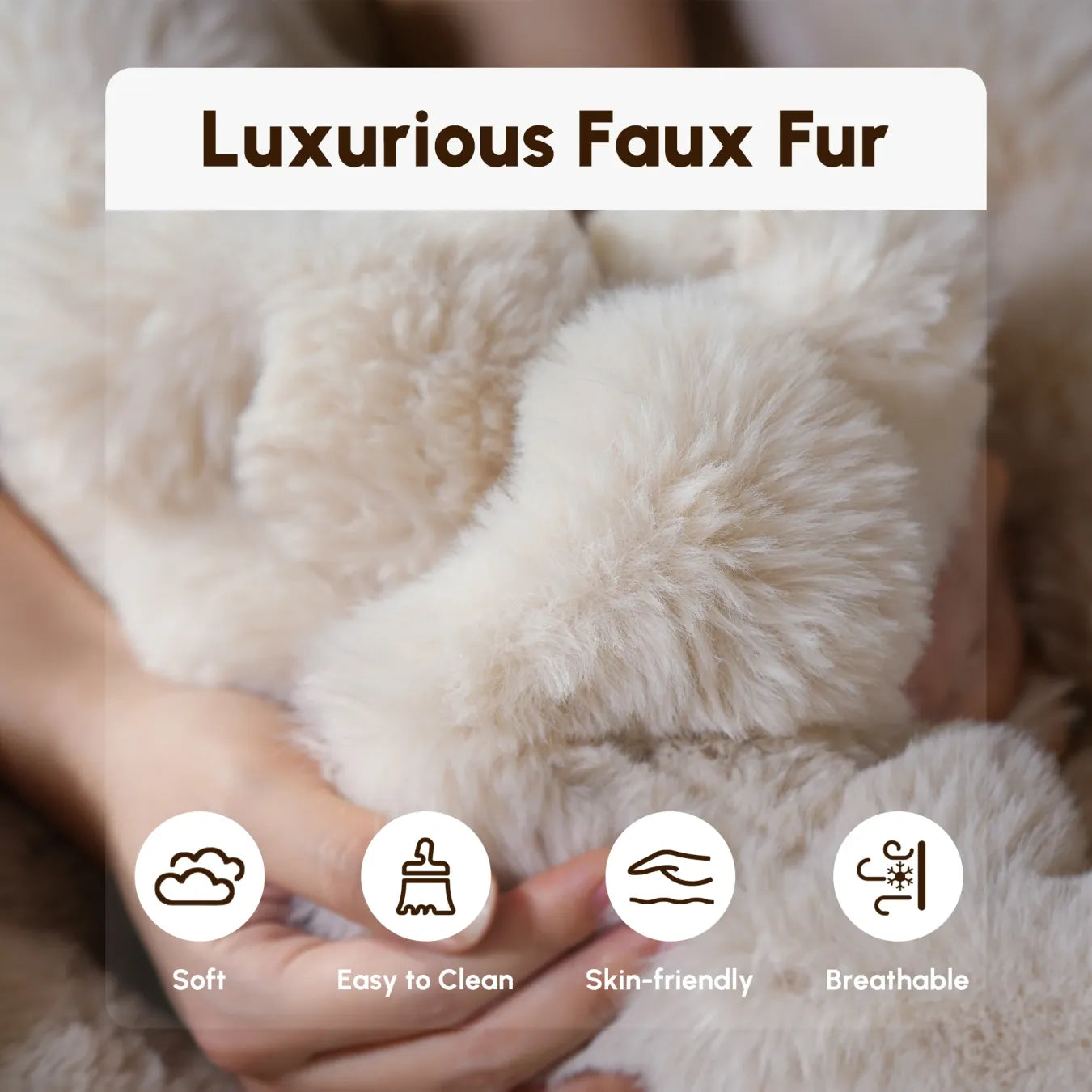 59" O-Shape Modular Couch, Plush Corduroy Fabric, No Assembly Required